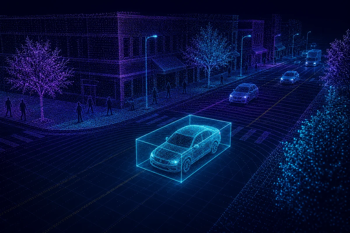 Иллюстрация: Разметка LiDAR, 3D и облаков точек